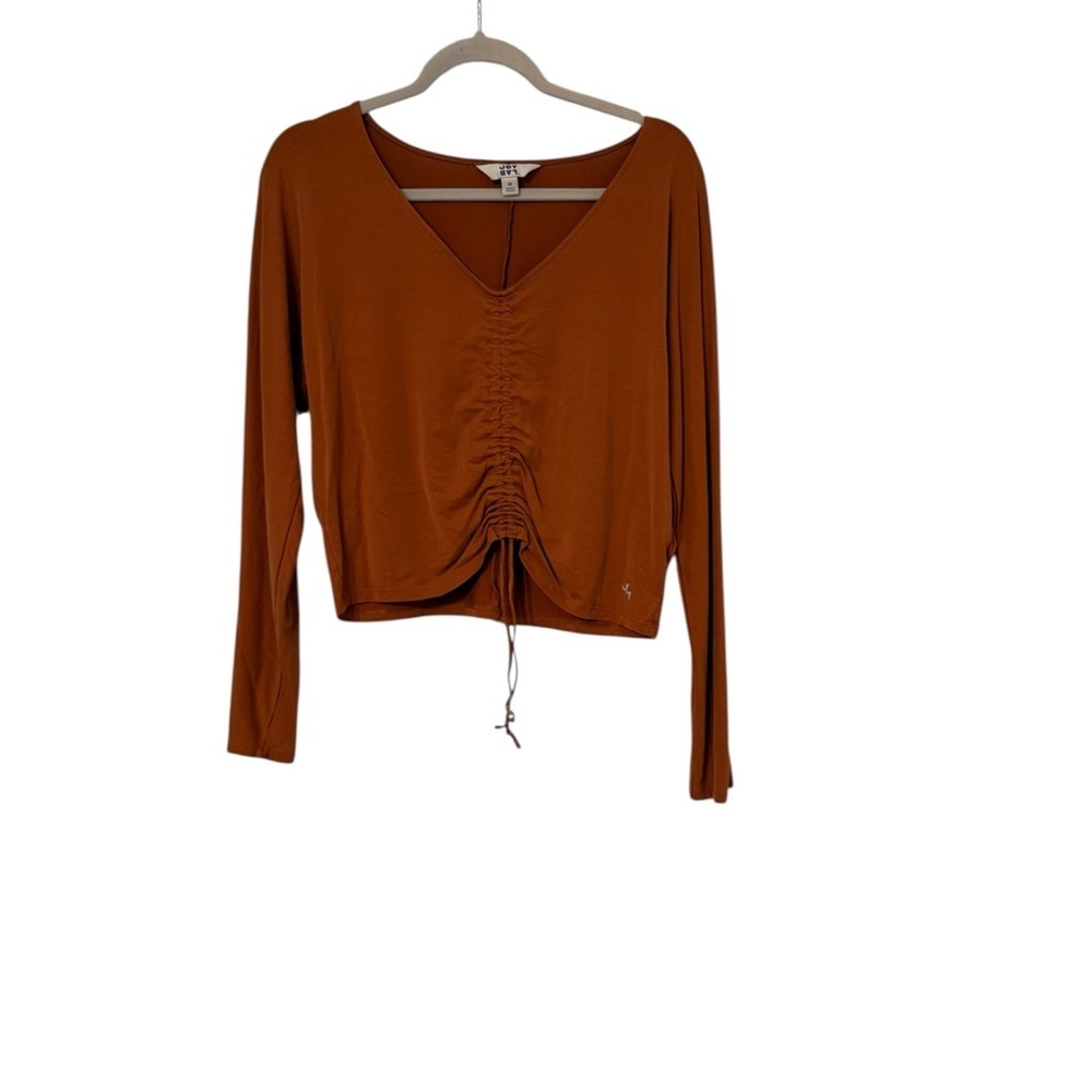 JoyLab Rust Long Sleeve Top - Picture 2 of 7